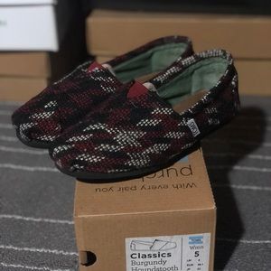 Toms Burgundy Tweed, 5